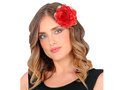 Rose hair clip - 1 pc