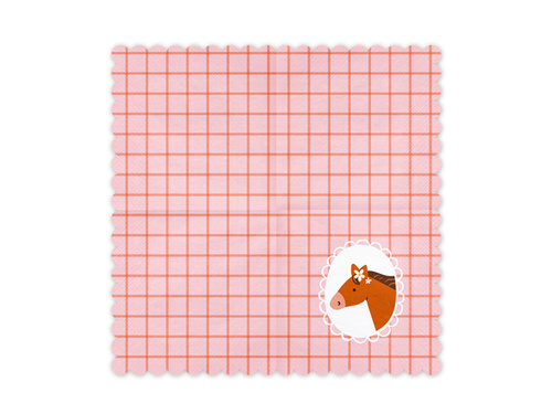 Horses Napkins - 33 cm - 12 pcs