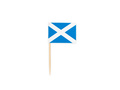 Scotland Flag Picks - 50 pcs