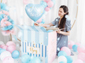 Balony pastelowe różowe - 12 cm - 100 szt.