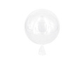 Balon kula przezroczysty - 20 cm - 1 szt.
