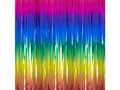 Kurtyna - zasłona na drzwi tęczowa - 100 cm x 250 cm