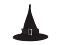 Witch hat - 1 pc