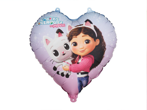 Balon foliowy Koci Domek Gabi - 35cm - 1 szt.
