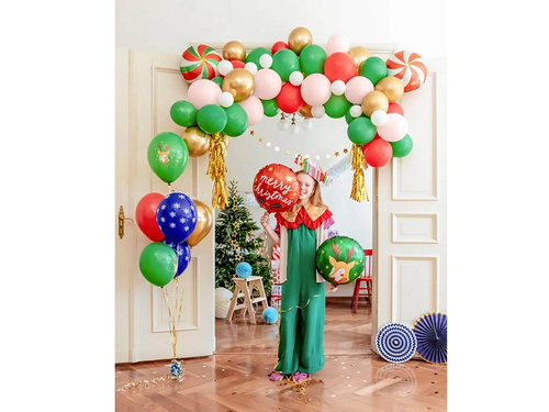 Christmas latex balloons - 30 cm - 6 pcs.