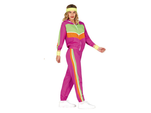 Kostium Disco Dres ciemnoróżowy dla kobiety