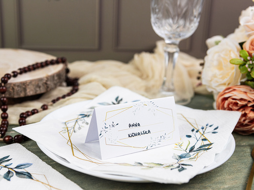 Place Cards, 8,5 x 4,5 cm 10 pcs