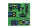 Gamer Party birthday napkins - 33 cm - 16 pcs.