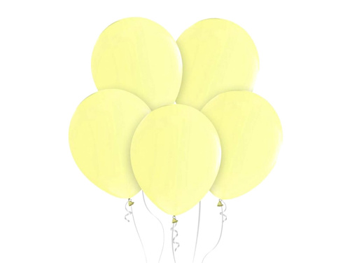 Vanilla latex macaroni balloons - 30 cm - 10 pcs.