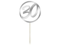 Paper topper for 30th birthday cake - 1 pc.