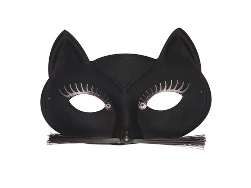 Black cat eyemask