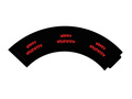 Bloody Halloween cupcake liners - 6 pcs.