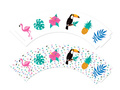 Aloha Party cupcake liners - 6 pcs.