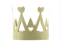 Sweet love queen crown - gold - 1 pcs.