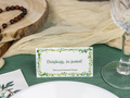 Place Cards, 8,5 x 4,5 cm 10 pcs