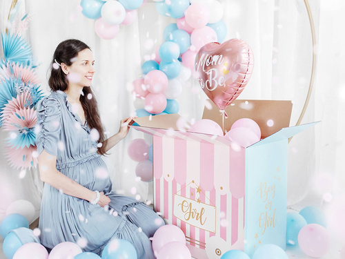 Mom to Be foil balloon for Baby Shower pink - 35 cm - 1 pc.