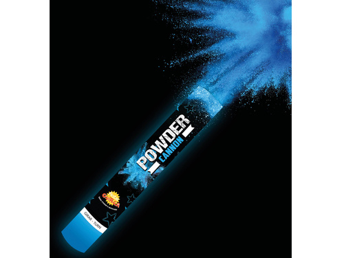 Confetti cannon - powder blue - 30 cm - 1 pc