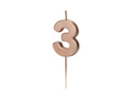 Rose Gold Candle no 3 - 1 pc