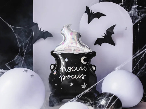 Hocus Pocus Halloween foil cauldron balloon - 80 cm - 1 pc.