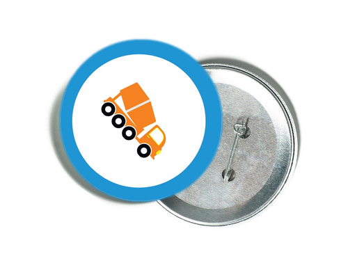 Pin cars - concrete mixer - 1 pc.