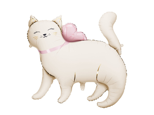 Foil balloons with cat - 83 x 77 cm