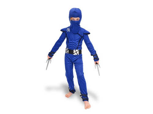 Kostium Wojownik Ninja czerwony - 1 szt.