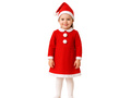 Kostium Mikołajki dla dziewczynki - 1 szt.