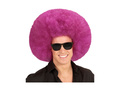 Fioletowa duża peruka afro wysokiej jakości