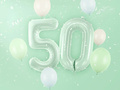Number 5 Green Foil Balloon - 72 cm - 1 pc