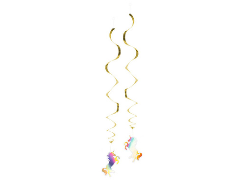 Deco Swirls Unicorn - 2 pcs.