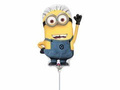 Balon foliowy do patyka Minionki - 32 cm - 1 szt
