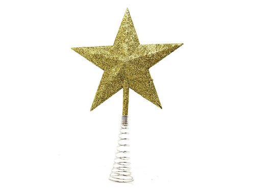 Tree top star gold - 23 cm - 1 pc