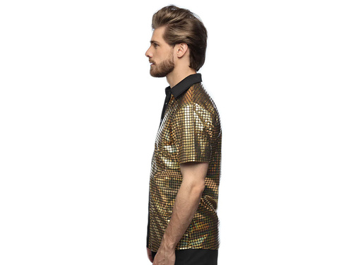 Shirt Disco Diamond gold (L)