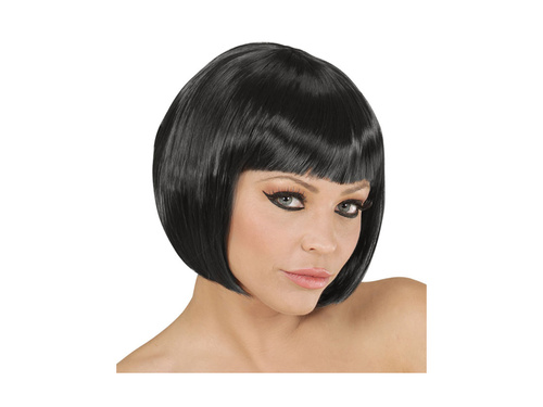 Czarna peruka Chanel