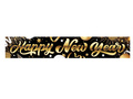 Baner materiałowy Happy New Year - 50 x 290 cm - 1 szt.