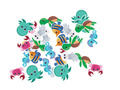 Sea world Confetti - 36 pcs