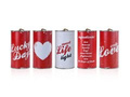Wedding cans, retro, 14 x 7cm, 1pack