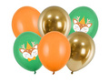 Merry Christmas balloons - 12" - 6 pcs