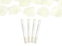 Rose petals cannon, 60 cm, creamy, 4 pc