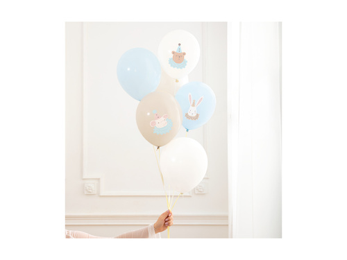 Zestaw balonów lateksowych - 30 cm - 6 szt.