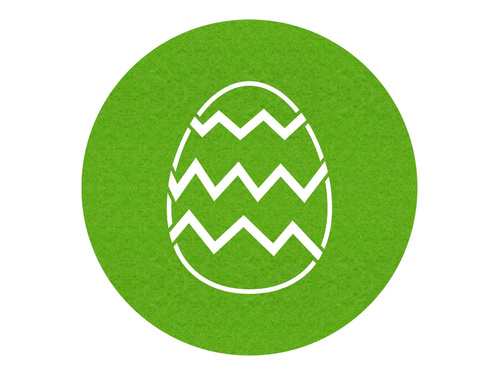 Podstawka pod talerz - Jajko - 36 cm - 1 szt.