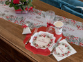 Merry Christmas napkins - red - 33 cm - 20 pcs.