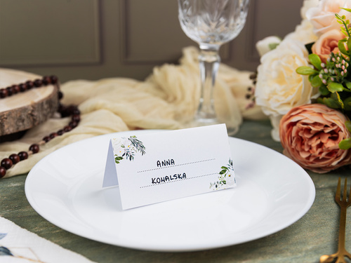 Place Cards, 8,5 x 4,5 cm 10 pcs