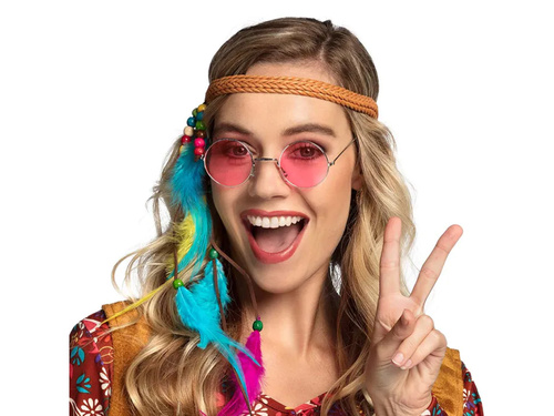 Pink Hippy Glasses