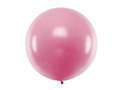 Giant balloon 1 m in diameter - light pink metallic.