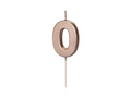 Rose Gold Candle no 0 - 1 pc