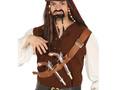 Silver pirate gun - 40 cm - 1 pcs