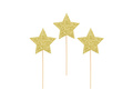 Stars Cupcake Decorations - 6 pcs