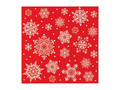 Serwetki bożonarodzeniowe Śnieżynki - 40 cm - 12 szt.
