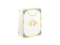 First Communion gift bag with eucalyptus large - 1 pc.